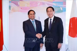 Premier vietnamita se entrevista con su homólogo japonés