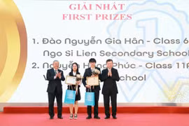 Estudiantes de Hanoi honrados en concurso sobre Australia y su pueblo