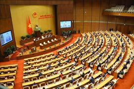 Segunda sesión extraordinaria del Parlamento vietnamita se inaugurará mañana