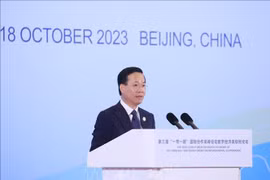 Presidente vietnamita realza importancia de la Franja y la Ruta