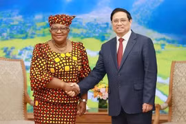 Premier vietnamita recibe a directora general de OMC