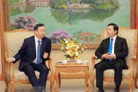 Vicepremier vietnamita recibe a dirigentes de grupos de China y Japón 