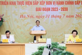 Premier vietnamita resalta necesidad de reorganizar unidades administrativas