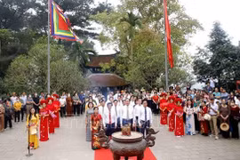 Efectúan ceremonia de tributo a ancestros legendarios en Phu Tho