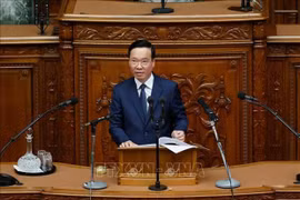 Presidente vietnamita pronuncia discurso en Dieta Nacional Japonesa
