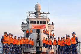 Buque vietnamita se une a ejercicio naval en Indonesia