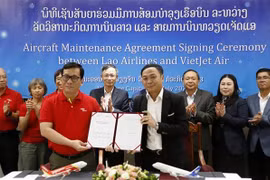 Lao Airlines proporcionará servicio de mantenimiento de aeronaves para VietJet Air