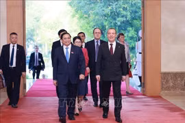 Primer ministro de Vietnam recibe a Dmitry Medvedev