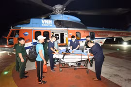 Rescatan a pescador afectado por síndrome de descompresión en Truong Sa (Spratly)