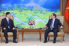 Premier recibe al gobernador de la prefectura japonesa de Kagoshima