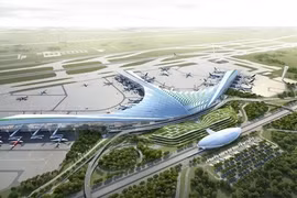 Construyen de forma ininterrumpida el aeropuerto Long Thanh durante el Tet
