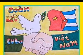 Convocan a concurso de pintura sobre amistad Vietnam-Cuba