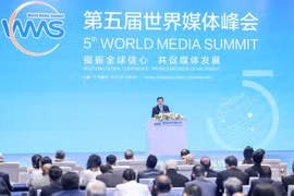 Asiste VNA a quinta Cumbre Mundial de Medios en China