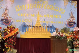 Embajada de Laos en Vietnam celebra fiesta tradicional en Hanoi 