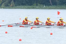 Atletas de remo vietnamitas consiguen plazas para la final en ASIAD 19