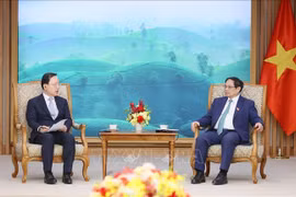Primer ministro de Vietnam recibe al director financiero de Samsung