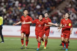 SEA Games 32: Equipo de fútbol femenino de Vietnam gana boleto para la final