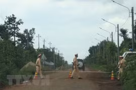 Dak Lak despliega medidas de seguridad tras ataques contra sedes de policía