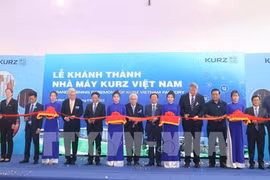 Inauguran fábrica de películas delgadas con inversión alemana en Binh Dinh