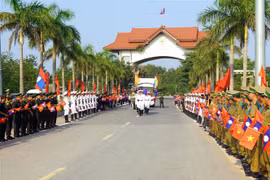 Repatrían restos de mártires vietnamitas caídos en Laos