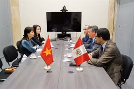 Presidenta peruana valora nexos de cooperación con Vietnam 