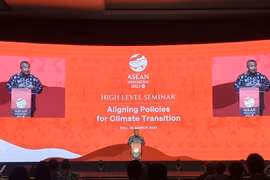Seminario de alto nivel de ASEAN sobre alineación de políticas para cambio climático