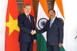 Vietnam y la India promueven cooperación en seguridad 
