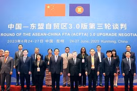 China y ASEAN negocian tercera ronda del ACFTA de versión 3.0