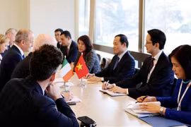Vicepremier vietnamita se reúne con altos funcionarios de varios países en Ginebra