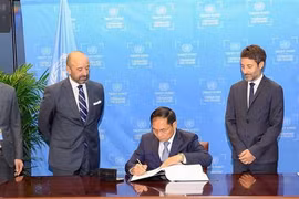 Vietnam firma Acuerdo sobre la Conservación y Uso Sostenible de Biodiversidad Marina 