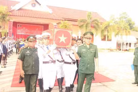 Repatrían restos de mártires vietnamitas desde Laos