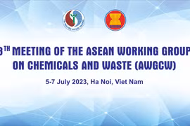 Grupo de trabajo de ASEAN sobre productos químicos y desechos se reunirá en Hanoi
