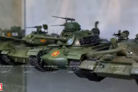 La historia militar de Vietnam reaparece a través de maquetas