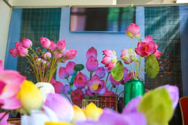 Aldea de oficio de flores de papel de Thanh Tien por presevar técnicas tradicionales