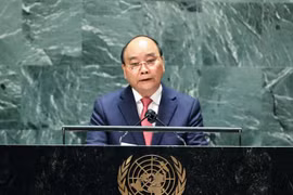 Discurso del presidente de Vietnam en debate general de la 76 sesión de Asamblea General de ONU
