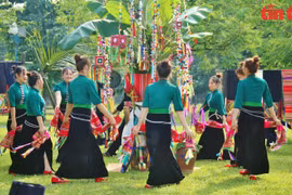 Preservar belleza cultural de grupo étnico en localidad vietnamita