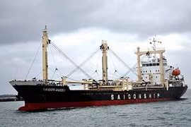 El barco carguero vietnamita Saigon Queen