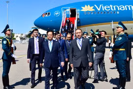 El primer minsitro Nguyen Tan Dung inició su visita en Kazajstán (Fuente: Portal electrónico del gobierno vietnamita)