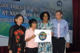 Nguyen Tran Thuy Tien recibió la beca “Liderazgo Mundial de Sordos”(Fuente:VNA)