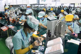 Nueva fábrica de componentes electrónicos en Hai Phong