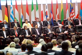 El primer ministro de Vietnam, Nguyen Tan Dung, en el séptimo Foro de Asia- Europa (ASEM 9) (Fuente: VNA).