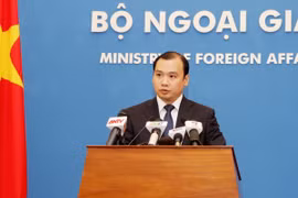 El portavoz del Ministerio de Relaciones Exteriores, Le Hai Binh (Fuente: VNA)