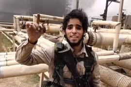 Terrorista del EI (Fuente: ANSA)