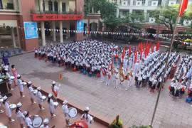 Inauguración de nuevo año escolar en Vietnam (Fuente:VNA)