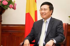 El viceprimer ministro y canciller vietnamita Pham Binh Minh. (Fuente: VNA)