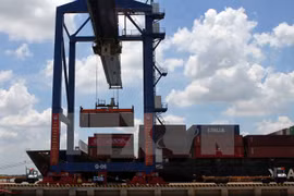 El puerto marítimo Tan Cang – Hiep Phuoc (Fuente:VNA)
