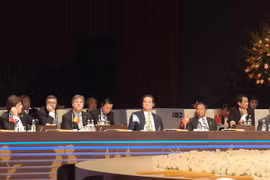 El primer ministro de Vietnam, Nguyen Tan Dung, en la Cumbre de Seguridad Nuclear. (Fuente: VNA)
