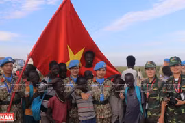 Soldados vietnamitas unen esfuerzos al mantenimiento de la paz de la ONU