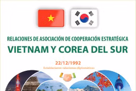 Relaciones de asociación de cooperación estratégica Vietnam y Corea del Sur