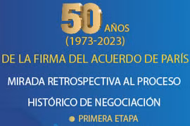 Mirada retrospectiva al proceso histórico de negociación del Acuerdo de París